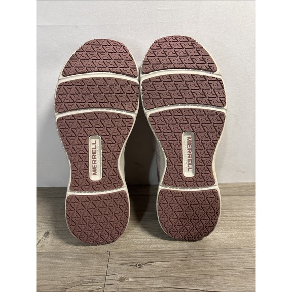 Women's Merrell Moab Flight 7.5 Pink Composite Toe Safety Shoe J005234 - Picture 8 of 10